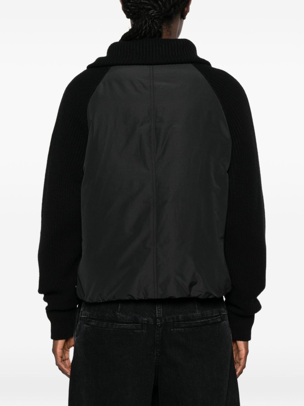 BRUNELLO CUCINELLI Brunello Cucinelli Women Taffeta And Wool Knit Down Jacket