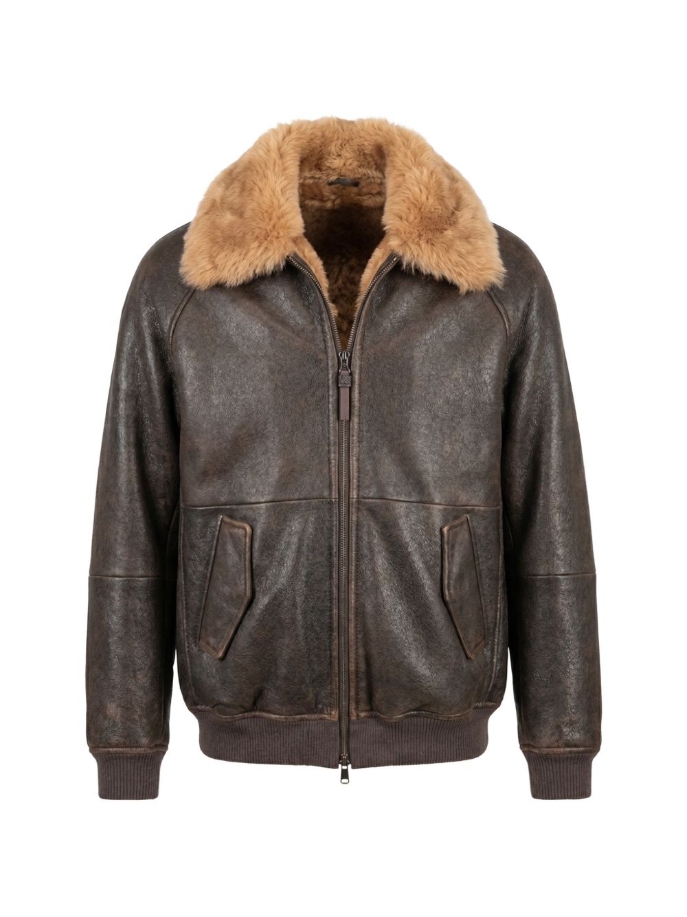 Brunello Cucinelli Women Leather Jacket