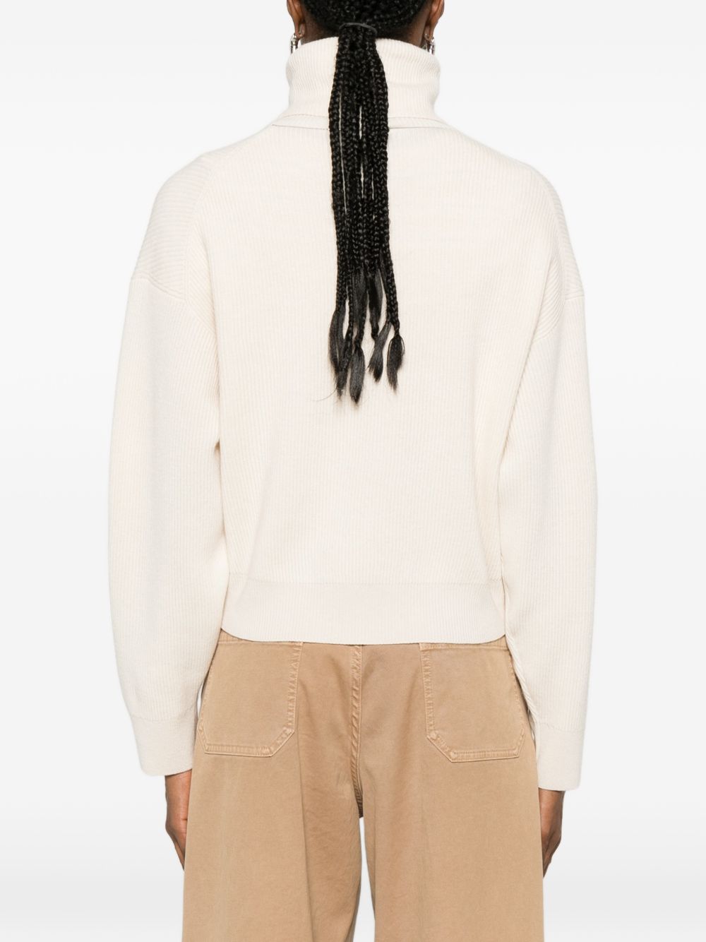 Brunello Cucinelli Women Cashmere And Wool Turtleneck Sweater