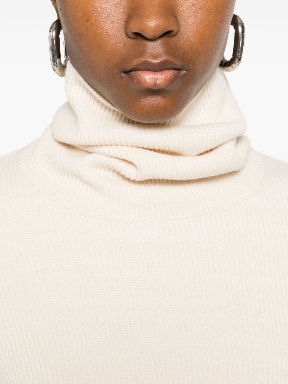 Brunello Cucinelli Women Cashmere And Wool Turtleneck Sweater