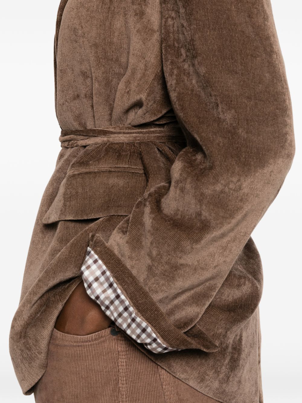 BRUNELLO CUCINELLI Brunello Cucinelli Women Velvet Belted Jacket