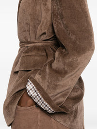 BRUNELLO CUCINELLI Brunello Cucinelli Women Velvet Belted Jacket