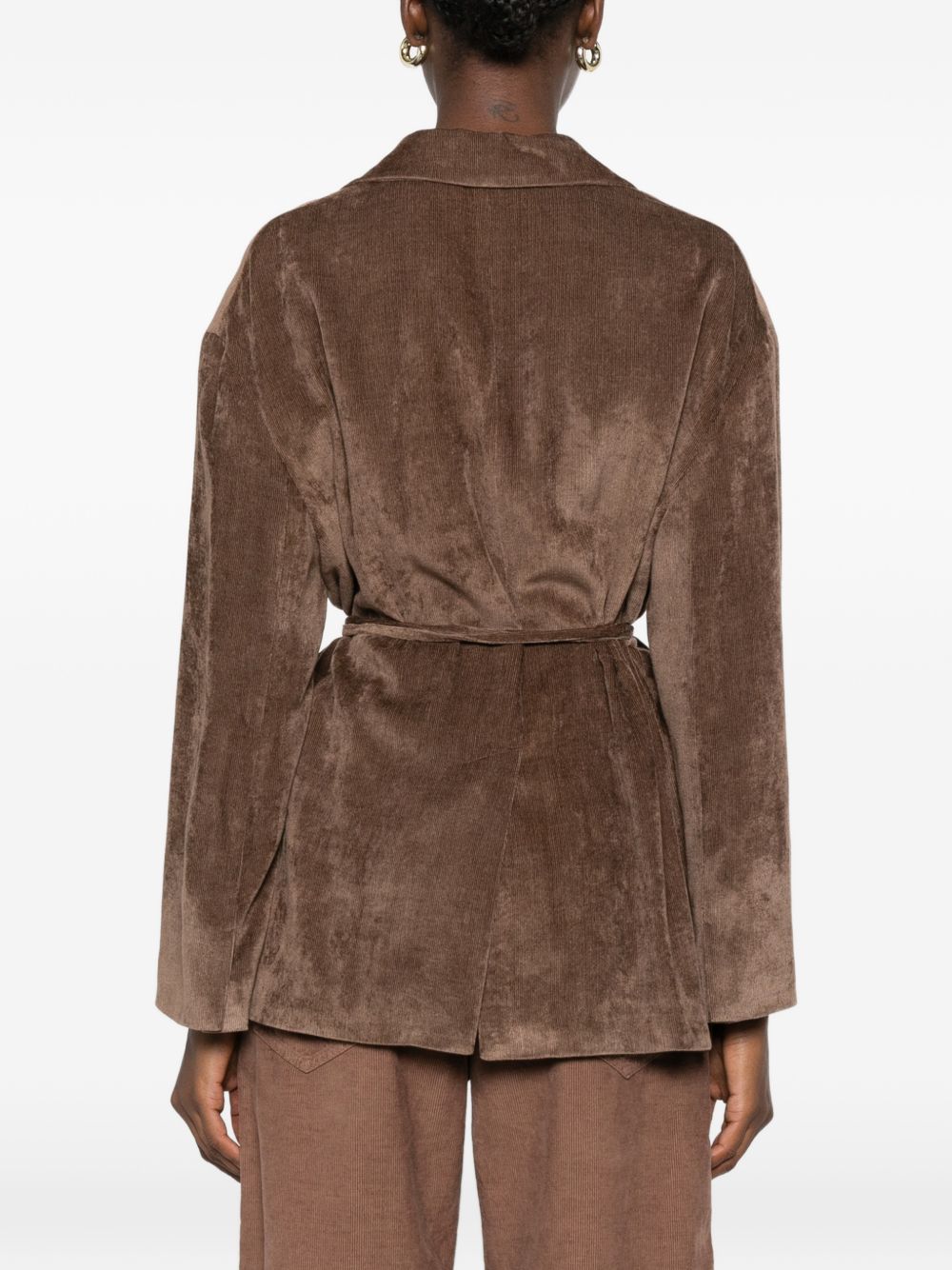 BRUNELLO CUCINELLI Brunello Cucinelli Women Velvet Belted Jacket