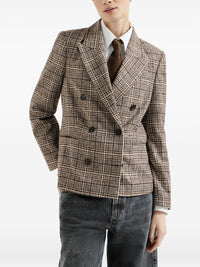 Brunello Cucinelli Women Wool Double-Breasted Jacket