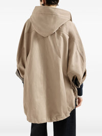 BRUNELLO CUCINELLI Brunello Cucinelli Women Cotton And Linen Blend Parka Coat