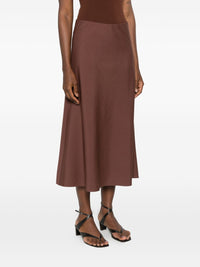 Brunello Cucinelli Women Wool Blend Midi Skirt
