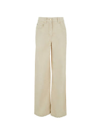 Brunello Cucinelli Women Velvet Flared-Leg Trousers