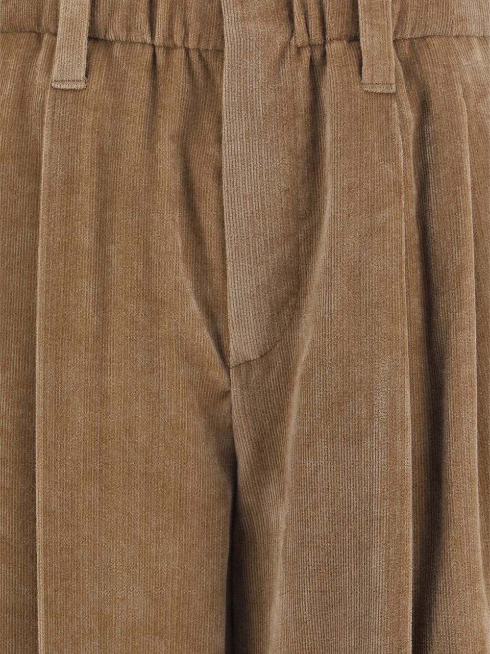 BRUNELLO CUCINELLI Brunello Cucinelli Women Pleated Corduroy Trousers