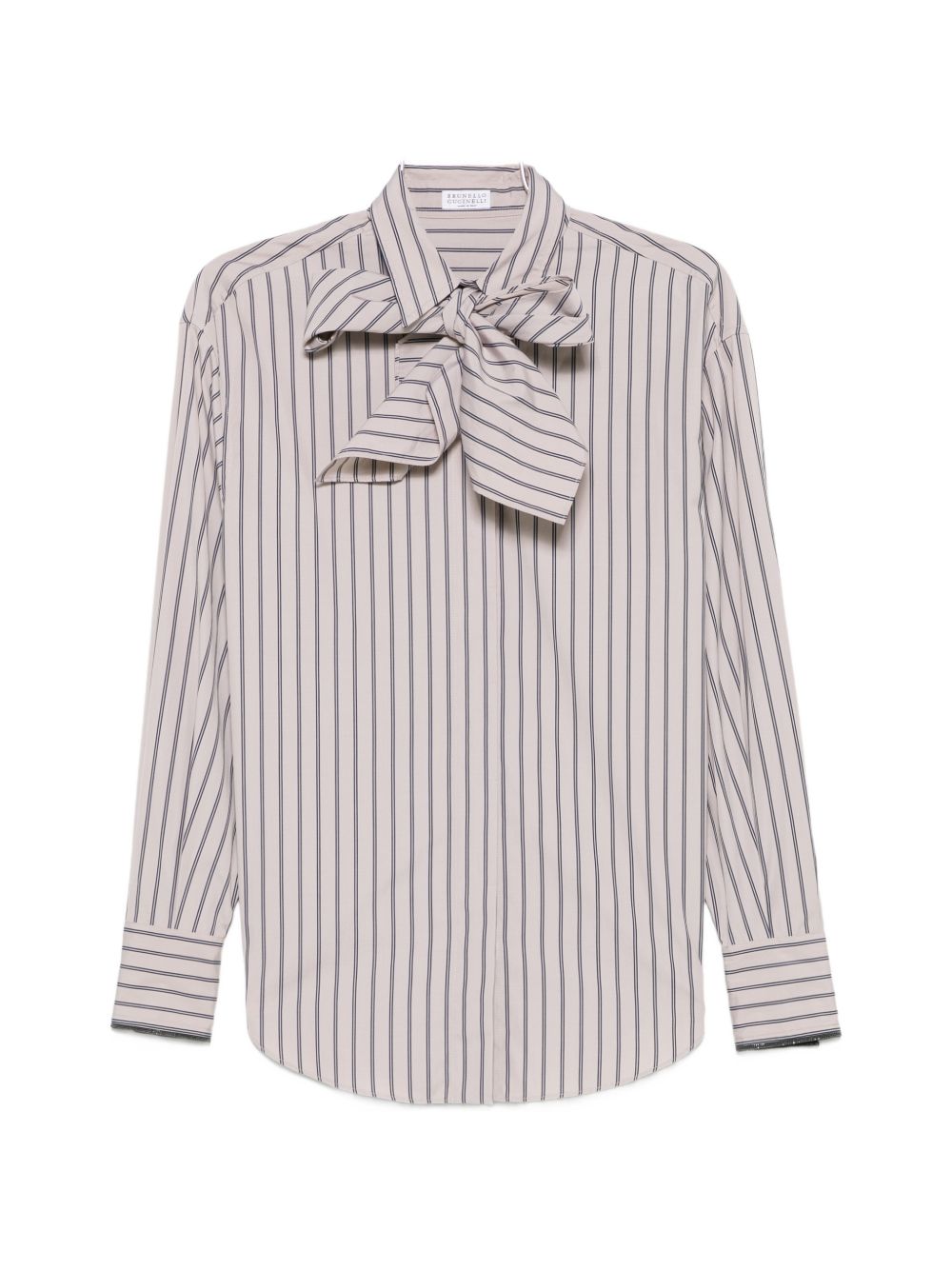 BRUNELLO CUCINELLI Brunello Cucinelli Women Striped Cotton Shirt