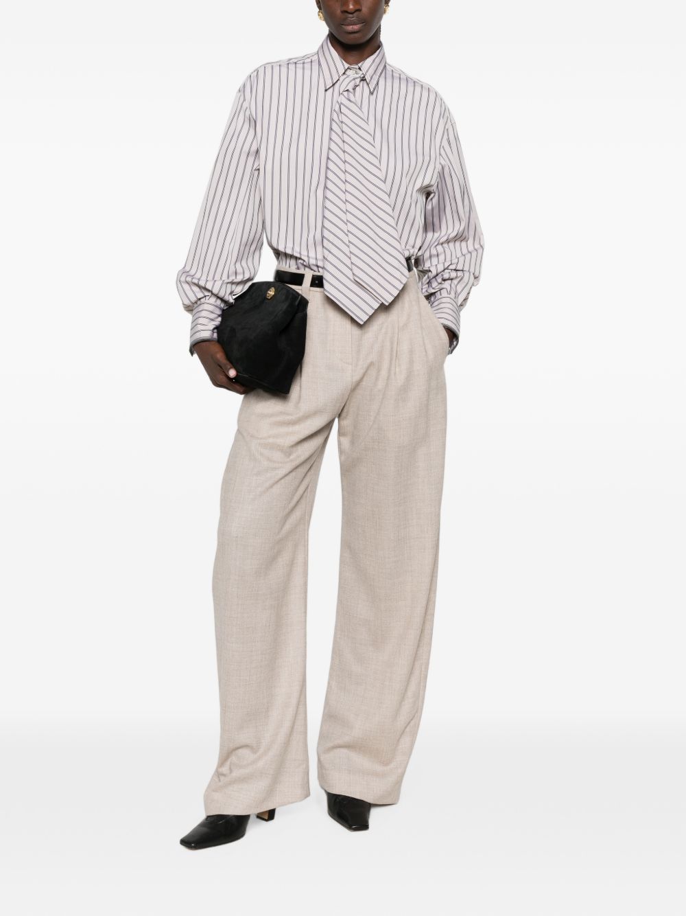 BRUNELLO CUCINELLI Brunello Cucinelli Women Striped Cotton Shirt