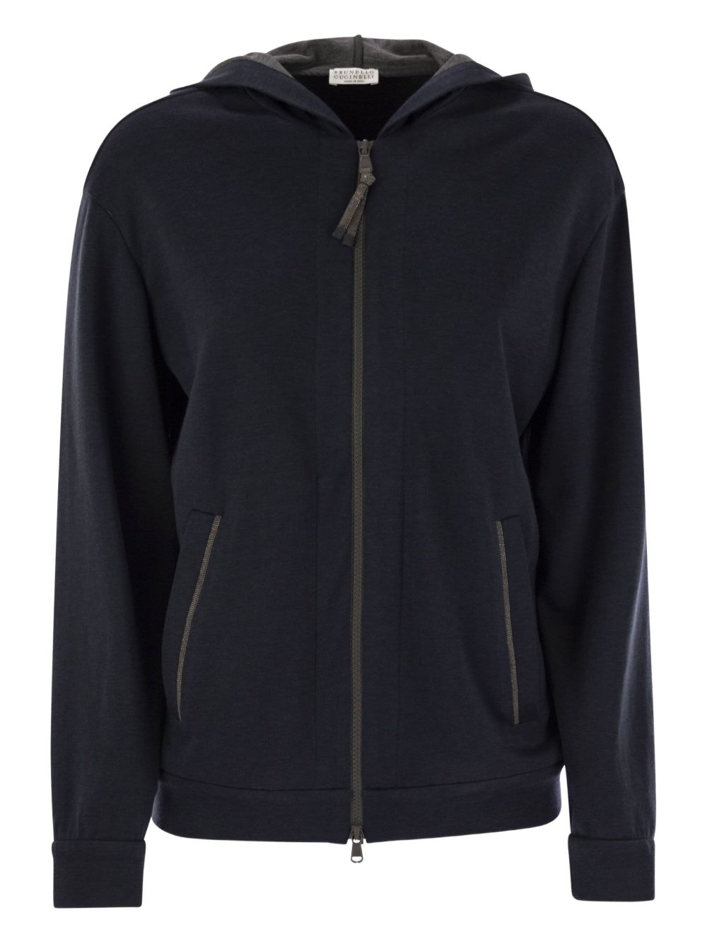 BRUNELLO CUCINELLI Brunello Cucinelli Women Cotton And Silk Hooded Cardigan
