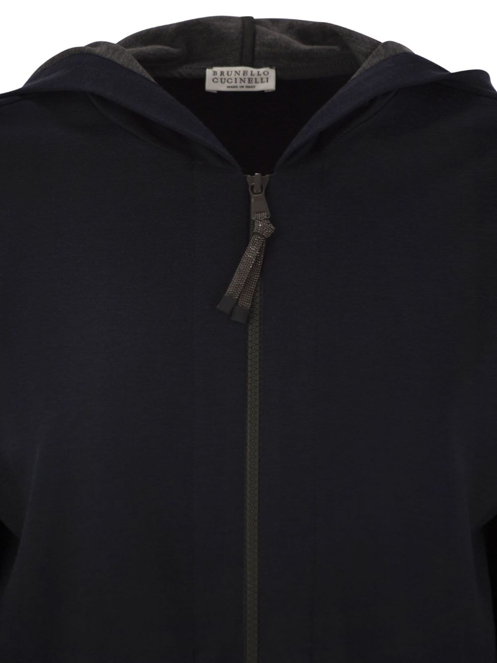 BRUNELLO CUCINELLI Brunello Cucinelli Women Cotton And Silk Hooded Cardigan