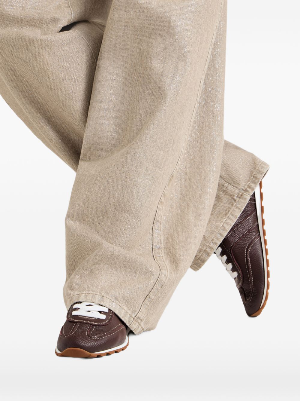 BRUNELLO CUCINELLI Brunello Cucinelli Women Leather Sneakers