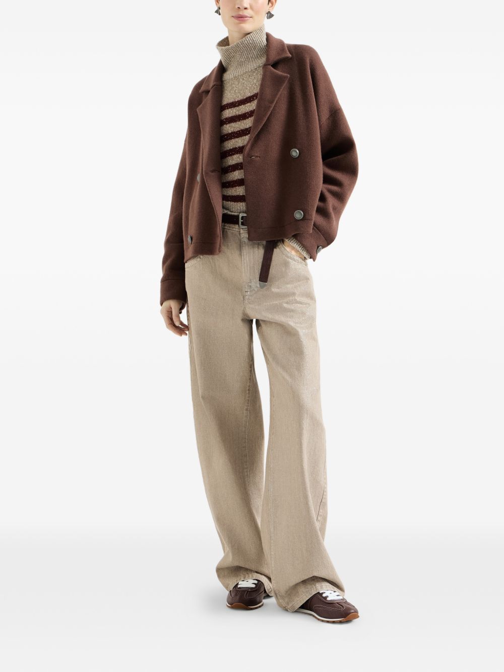 BRUNELLO CUCINELLI Brunello Cucinelli Women Leather Sneakers