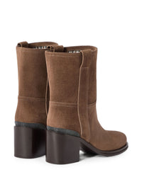 Brunello Cucinelli Women Leather Ankle Boots