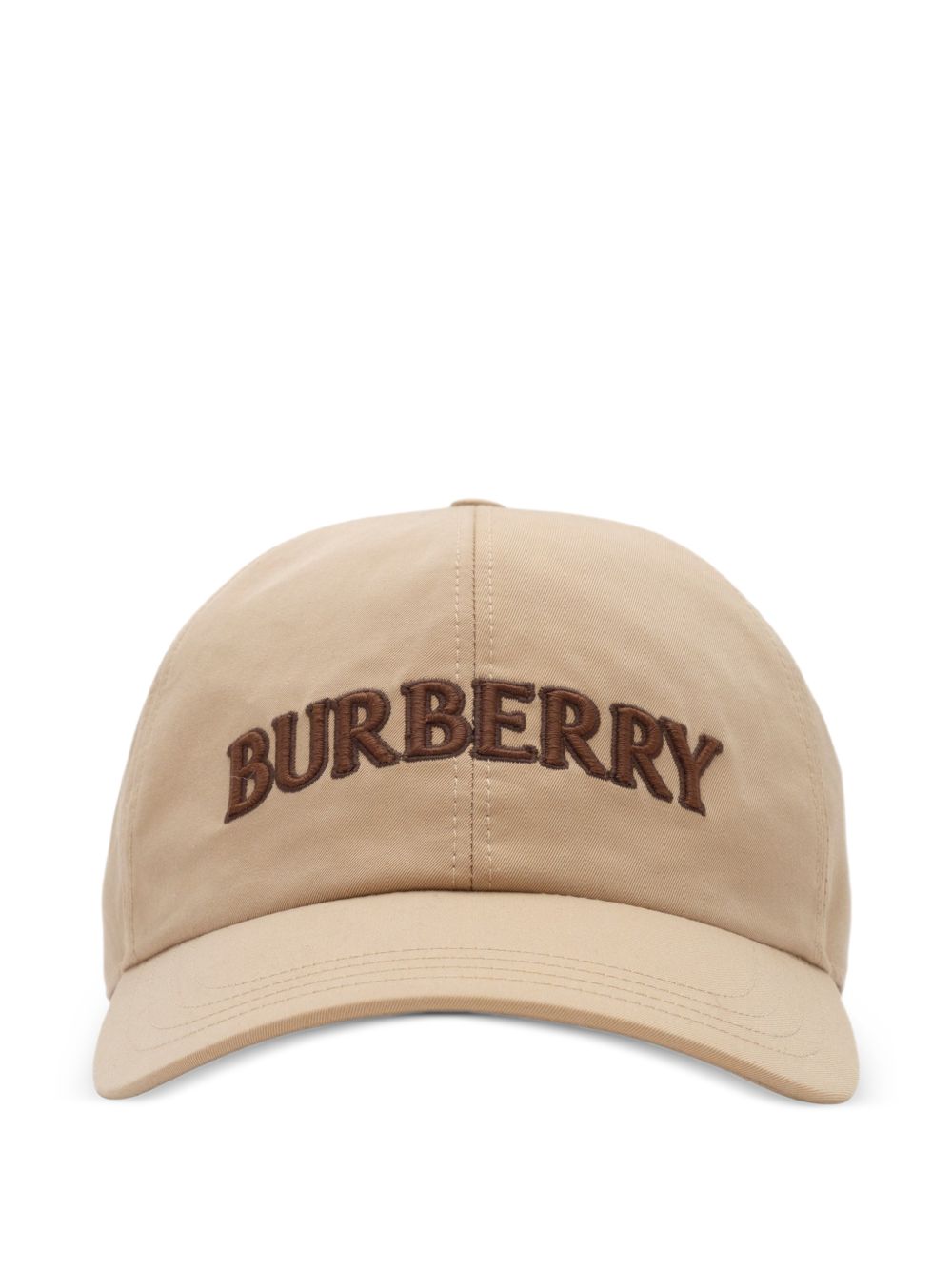 Burberry Men Logo Cotton Baseball Cap