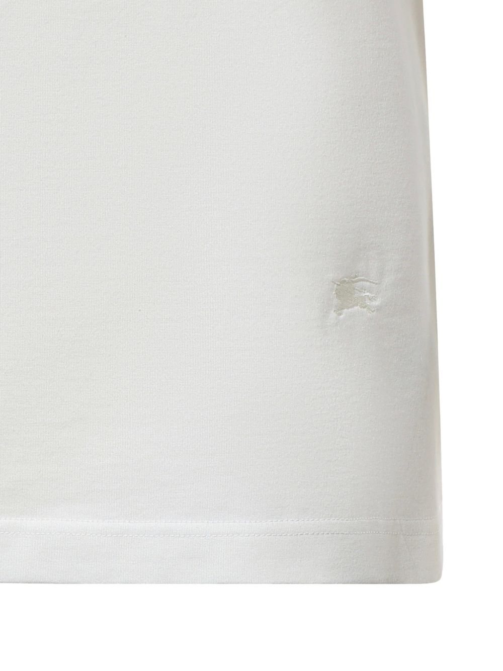 Burberry Women Check Bow Cotton T-Shirt
