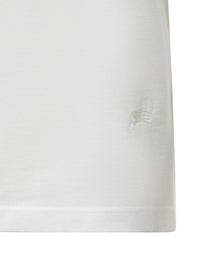 Burberry Women Check Bow Cotton T-Shirt