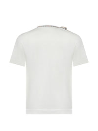 Burberry Women Check Bow Cotton T-Shirt