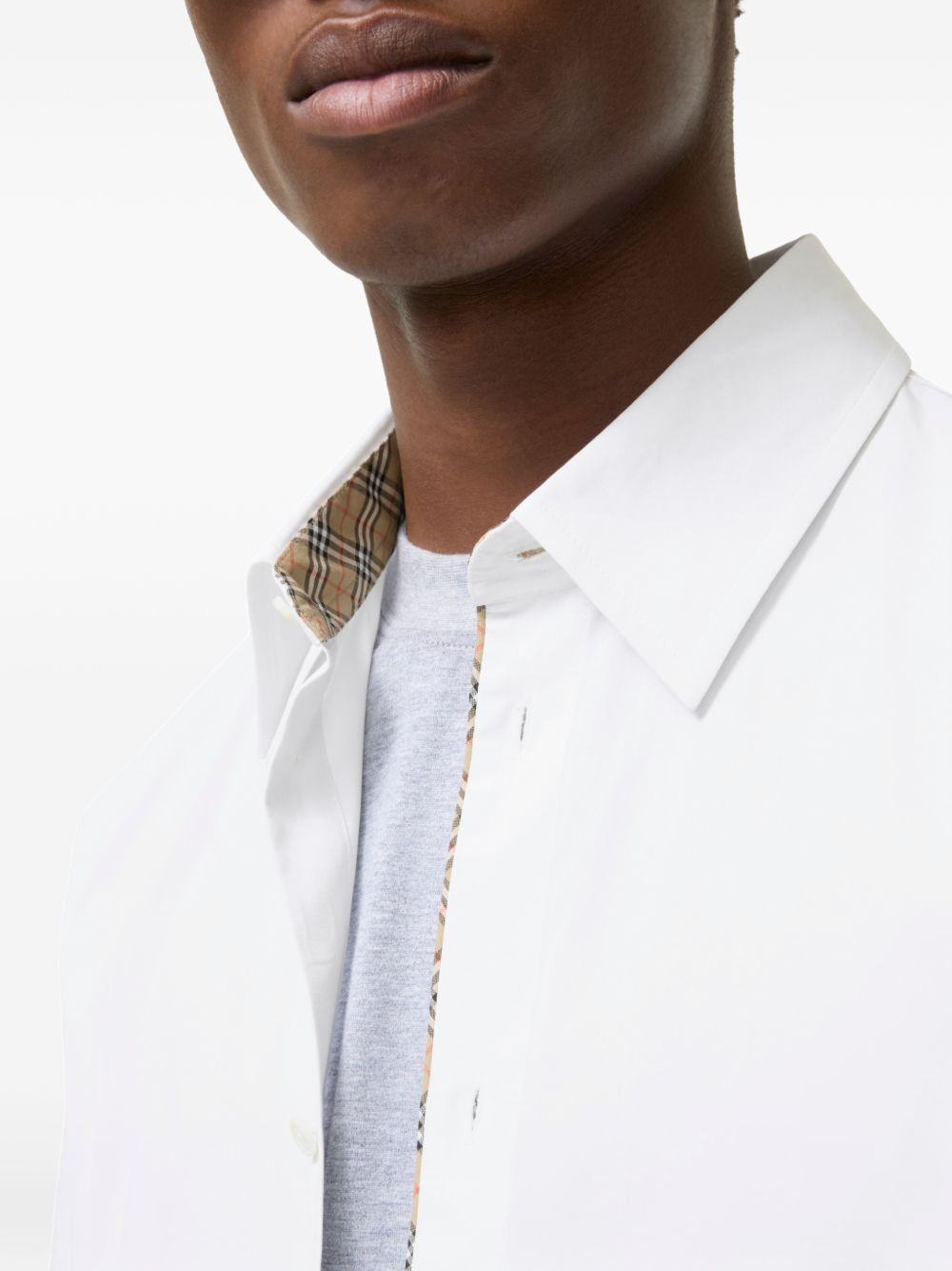 Burberry Men Cotton Shirt