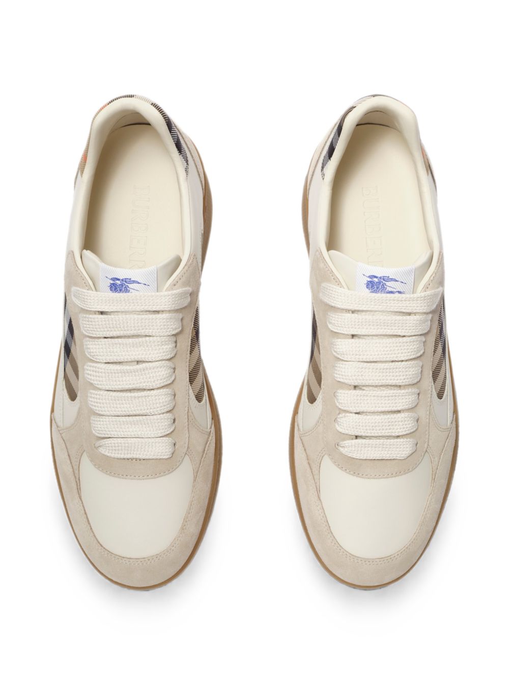 BURBERRY Burberry Men New Terrace Leather Sneakers