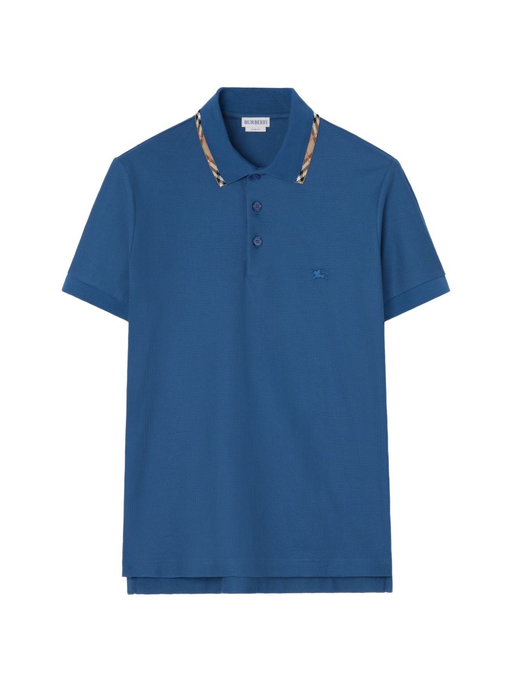 Burberry Men Logo Cotton Polo Shirt