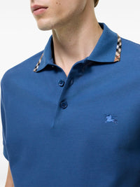 Burberry Men Logo Cotton Polo Shirt