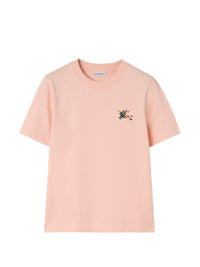 Burberry Women Logo Cotton T-Shirt