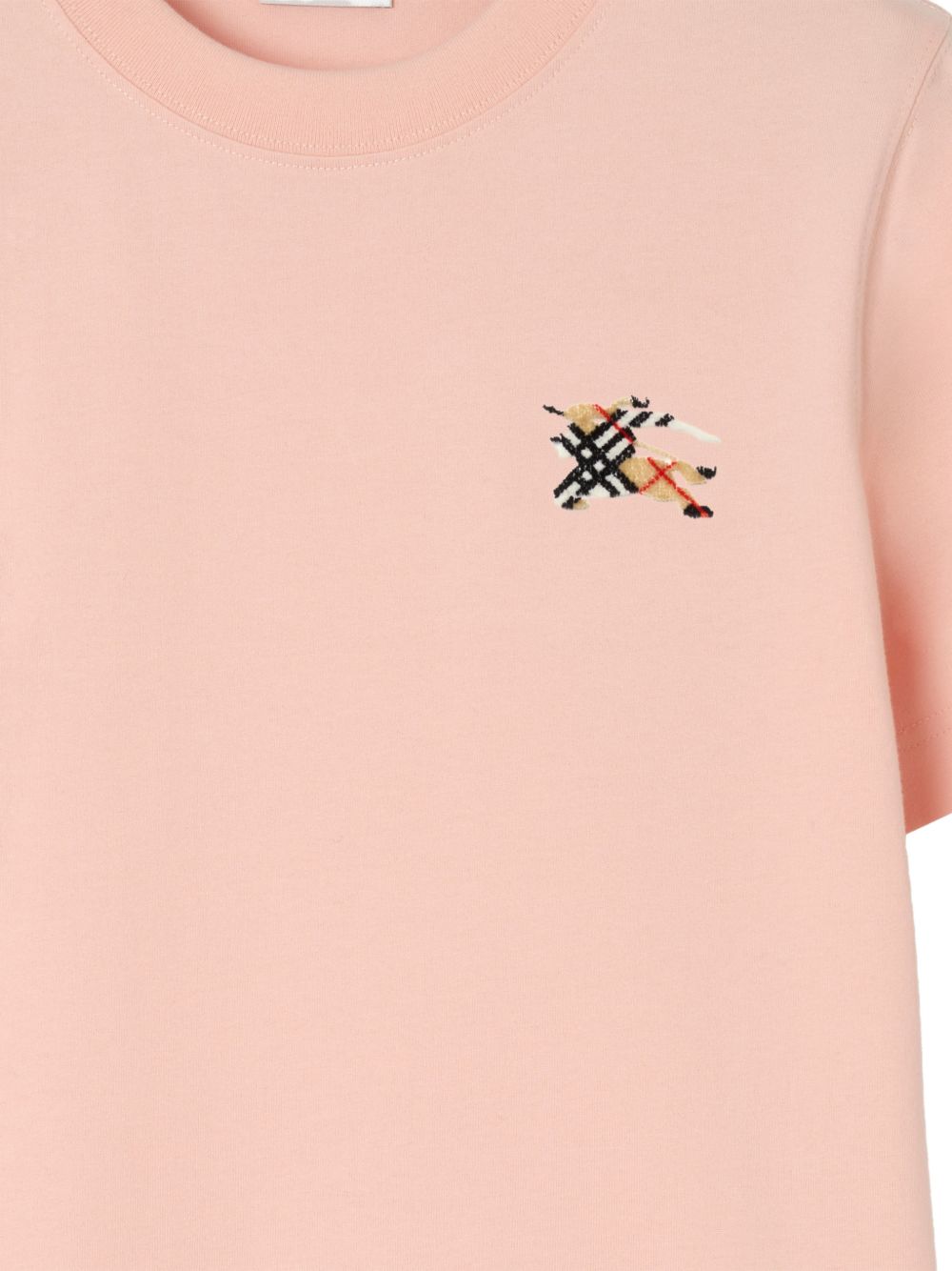 Burberry Women Logo Cotton T-Shirt