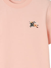 Burberry Women Logo Cotton T-Shirt
