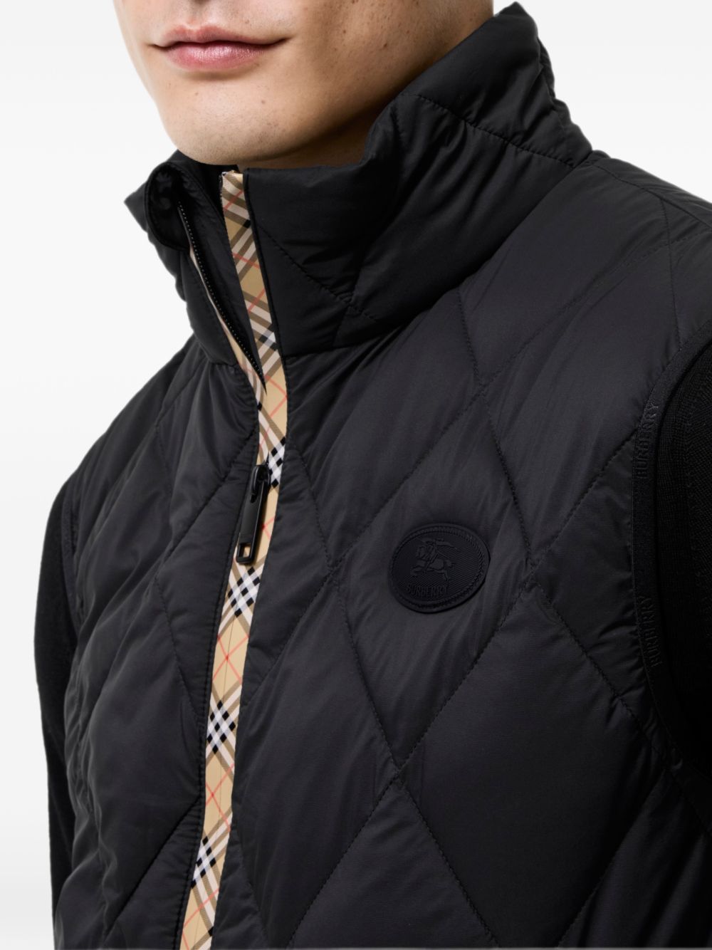 Burberry Men Acresford Quilted Down Vest
