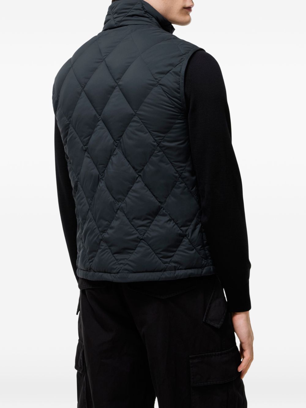 BURBERRY Burberry Men Acresford Quilted Down Vest