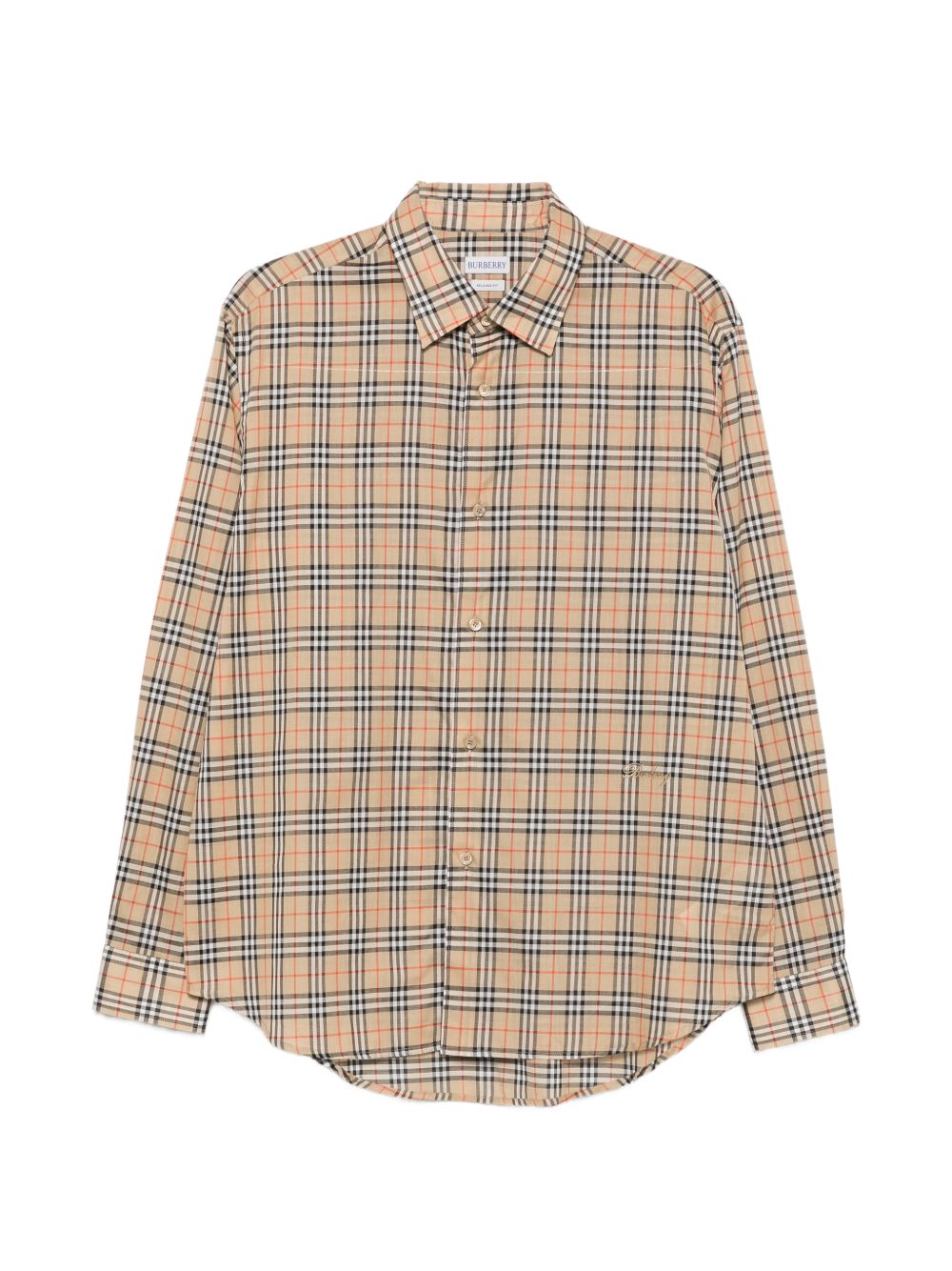 BURBERRY Burberry Men Check Cotton Shirt