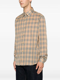 BURBERRY Burberry Men Check Cotton Shirt