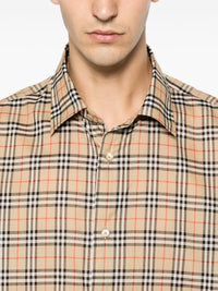BURBERRY Burberry Men Check Cotton Shirt