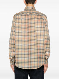 BURBERRY Burberry Men Check Cotton Shirt