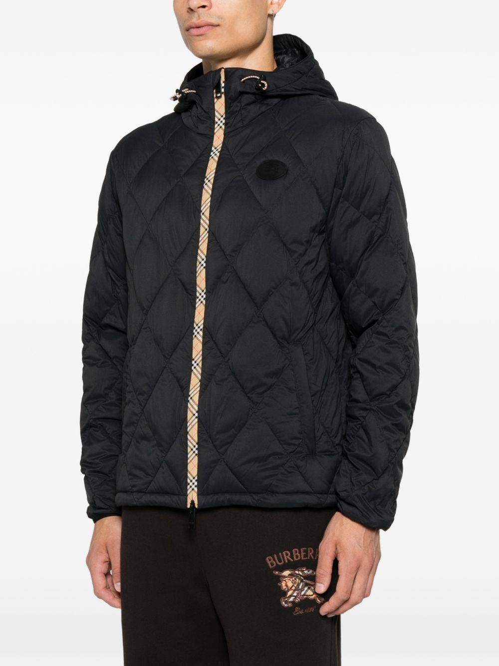 Burberry Men Hescott Nylon Blouson Jacket
