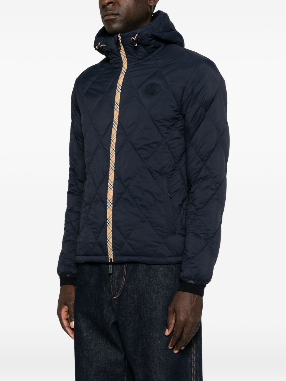 Burberry Men Hescott Nylon Blouson Jacket