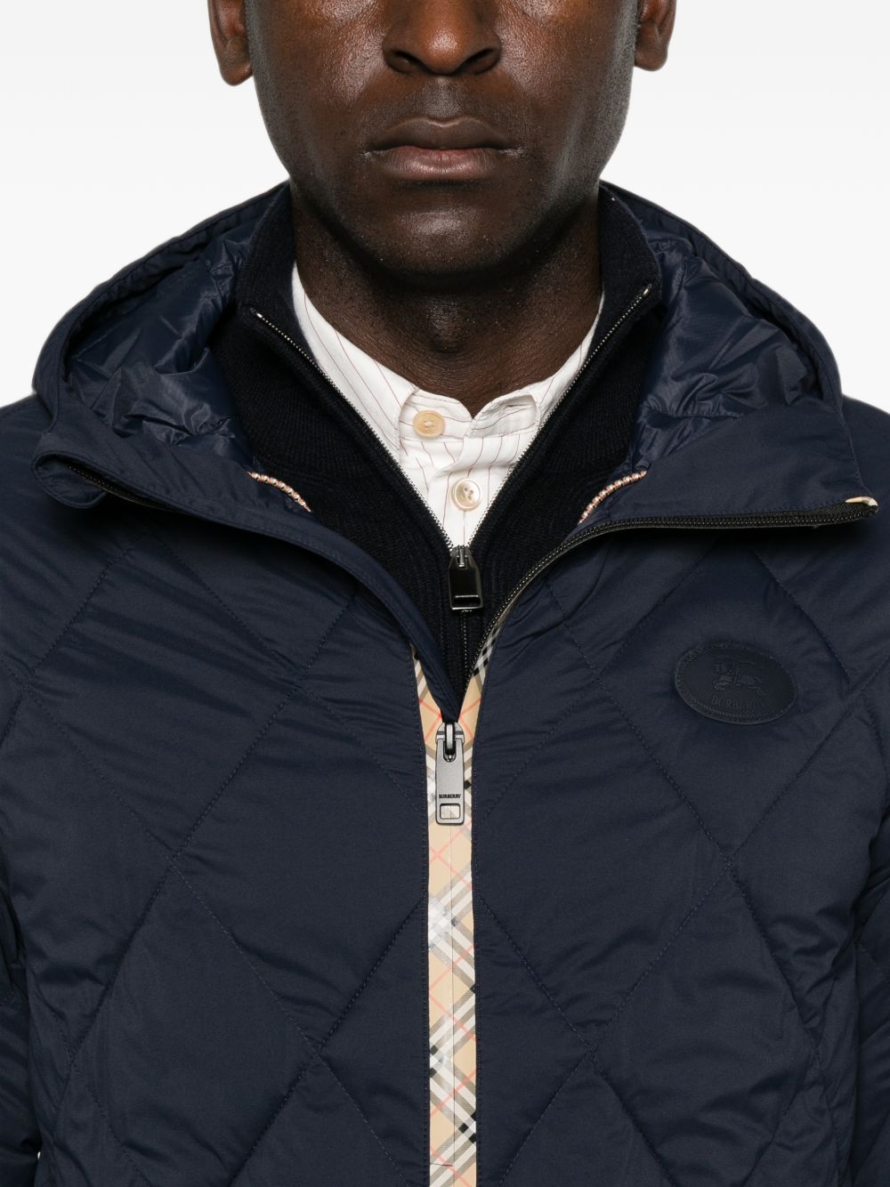 Burberry Men Hescott Nylon Blouson Jacket