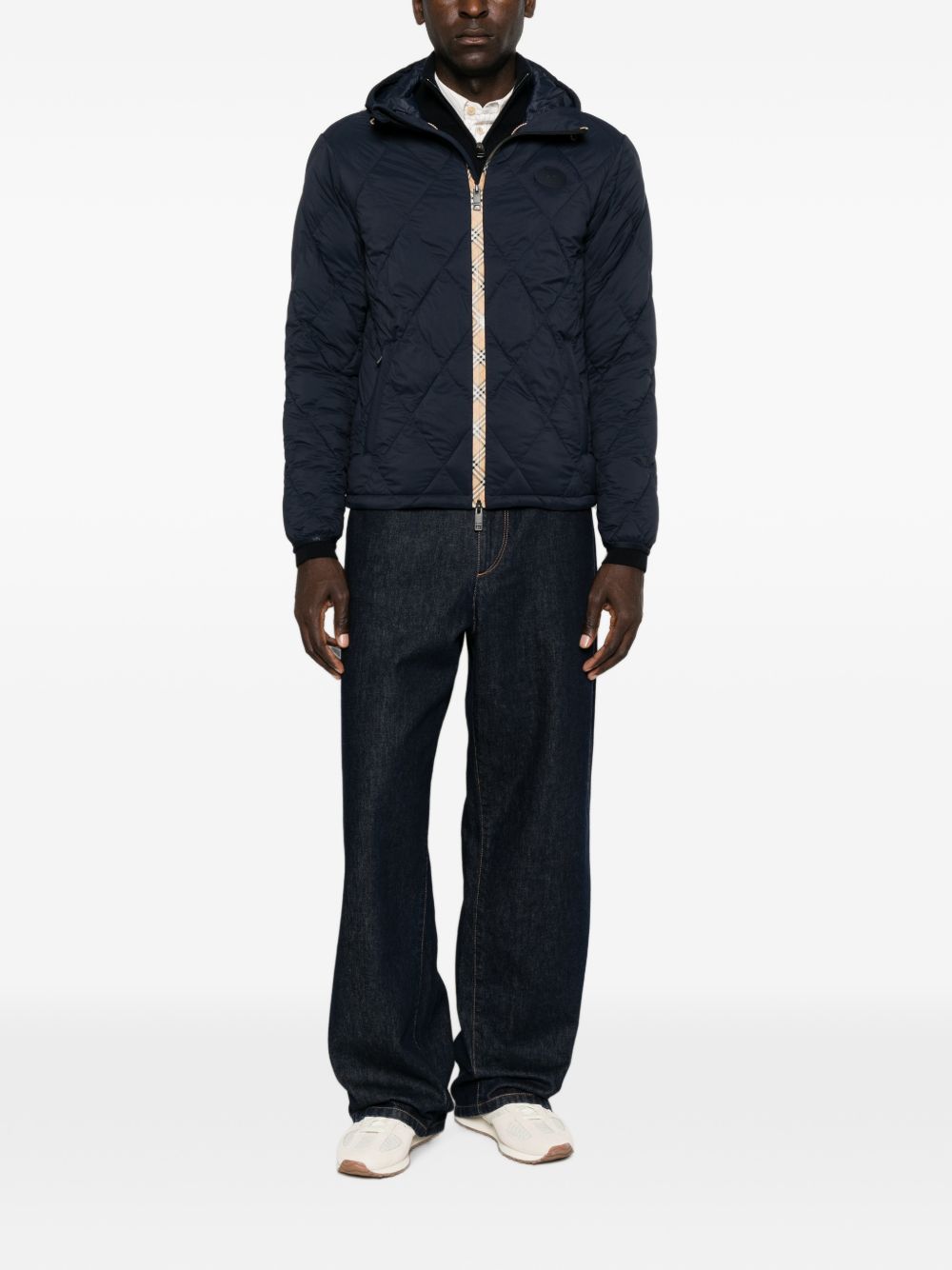 Burberry Men Hescott Nylon Blouson Jacket