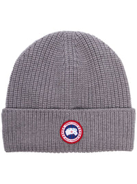 CANADA GOOSE Canada Goose Men Logo Wool Beanie
