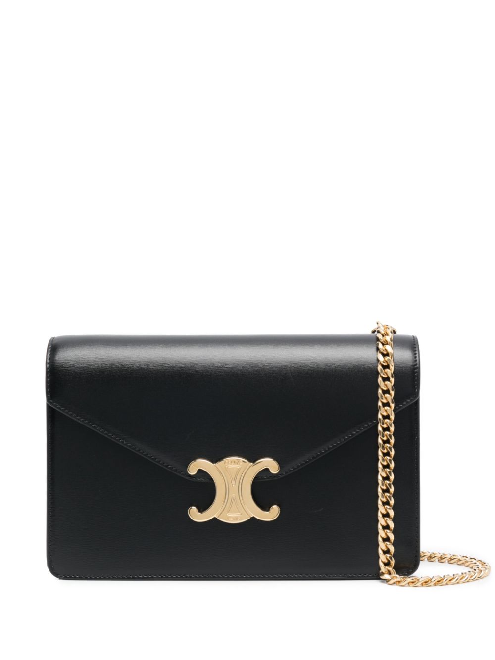 CELINE Celine Women Margo Leather Wallet On Chain