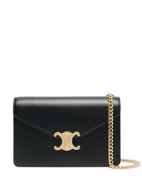 CELINE Celine Women Margo Leather Wallet On Chain