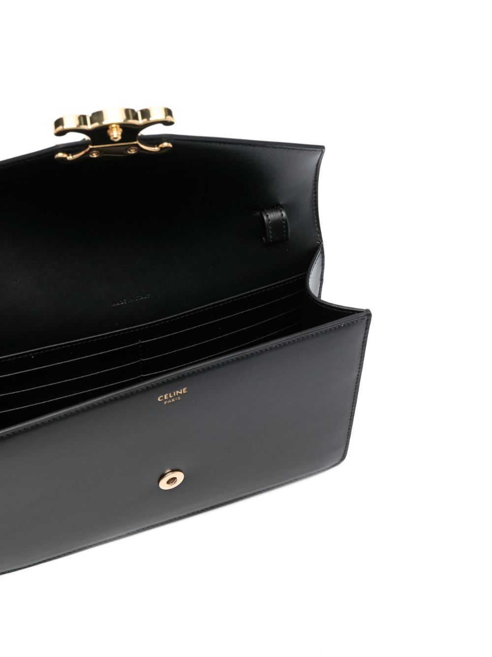 CELINE Celine Women Margo Leather Wallet On Chain