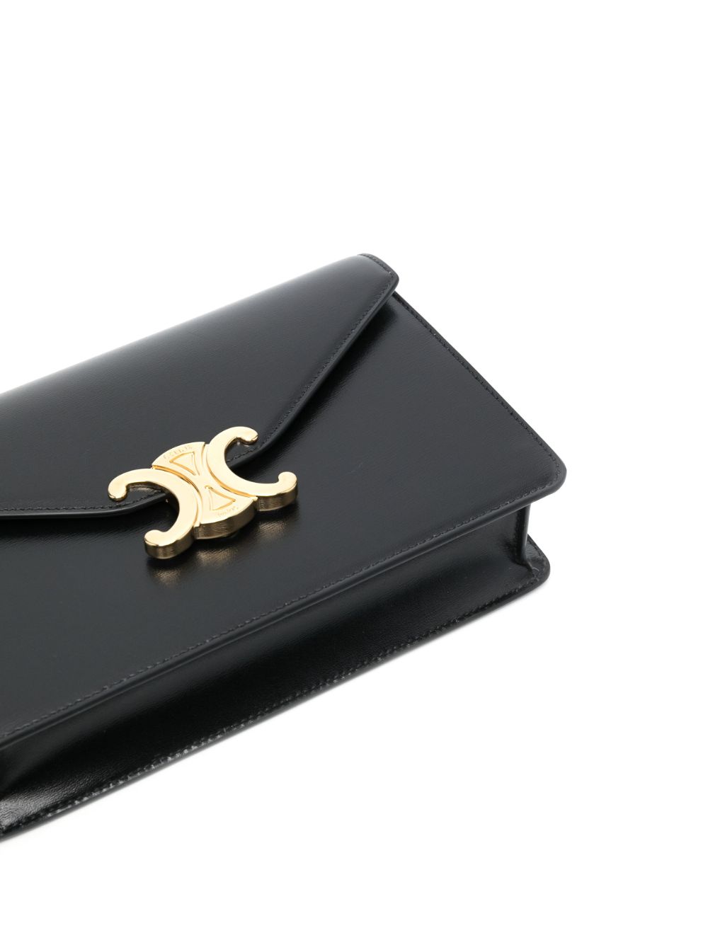 CELINE Celine Women Margo Leather Wallet On Chain