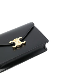 CELINE Celine Women Margo Leather Wallet On Chain