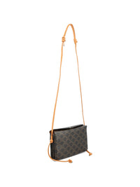 CELINE Celine Women Trio Triomphe Canvas Mini Bag