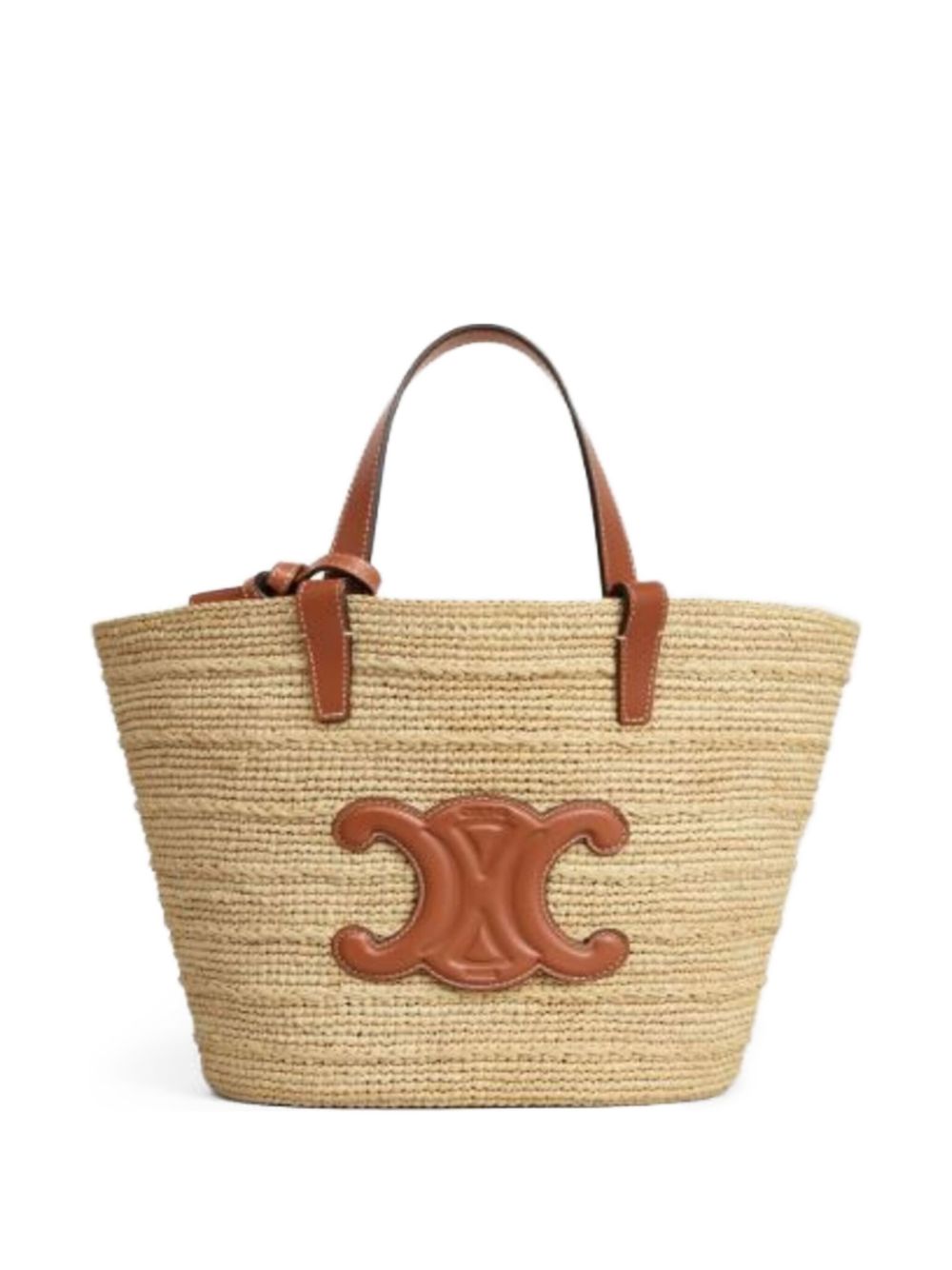 CELINE Celine Women Panier Teen Classic Rafia Tote