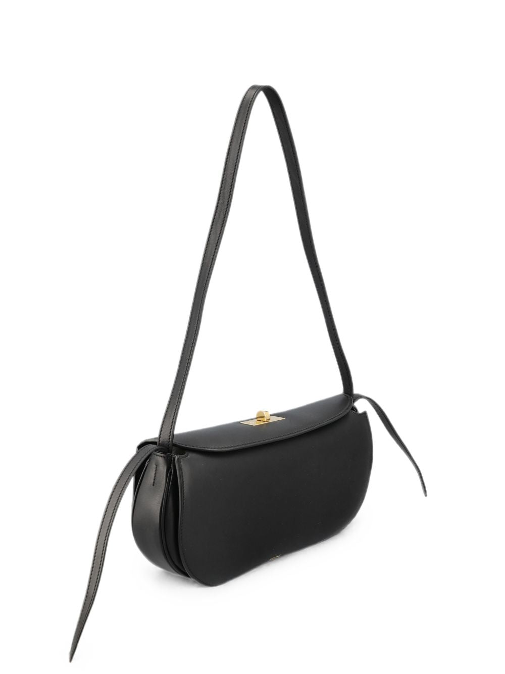 CELINE Celine Women Turnlock Leather Shoulder Bag