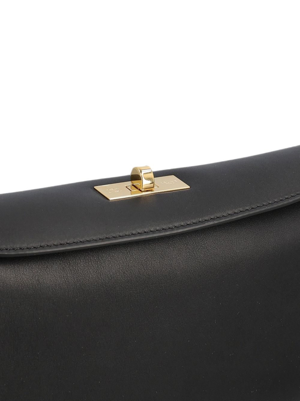 CELINE Celine Women Turnlock Leather Shoulder Bag
